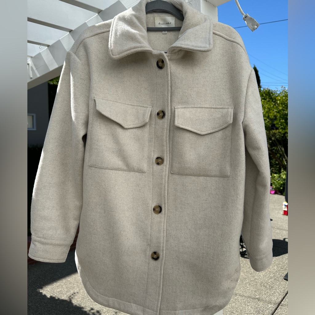 Line & Dot Shacket